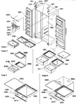Diagram for 09 - Ref Shelves, Lights, And Hinges