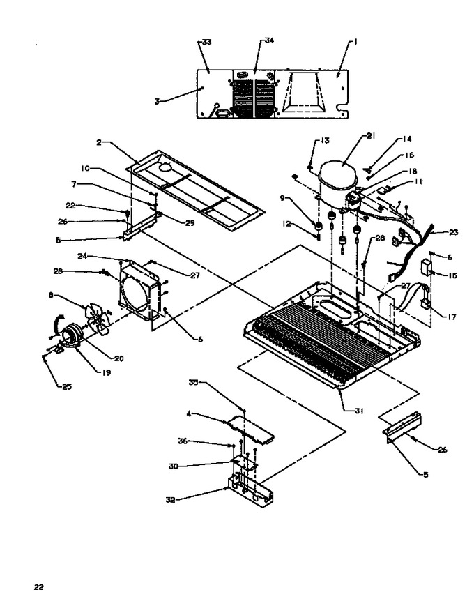 Diagram for SXD19NW (BOM: P1168802W W)