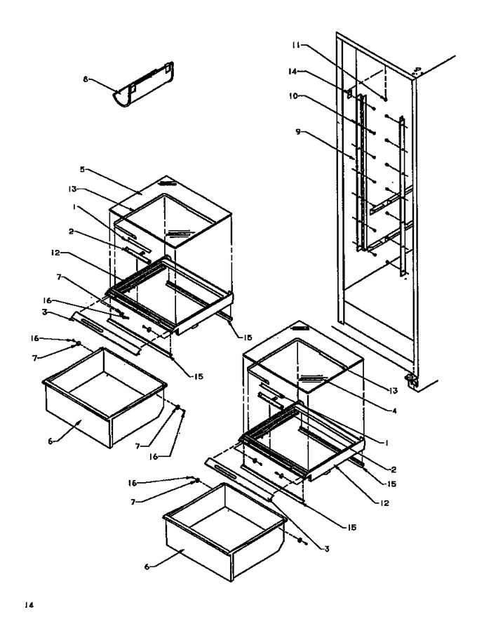 Diagram for SXD19NW (BOM: P1168802W W)