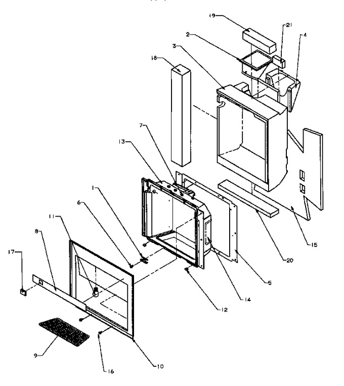 Diagram for SXD20Q2E (BOM: P1162508W E)