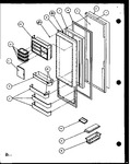 Diagram for 12 - Ref Door