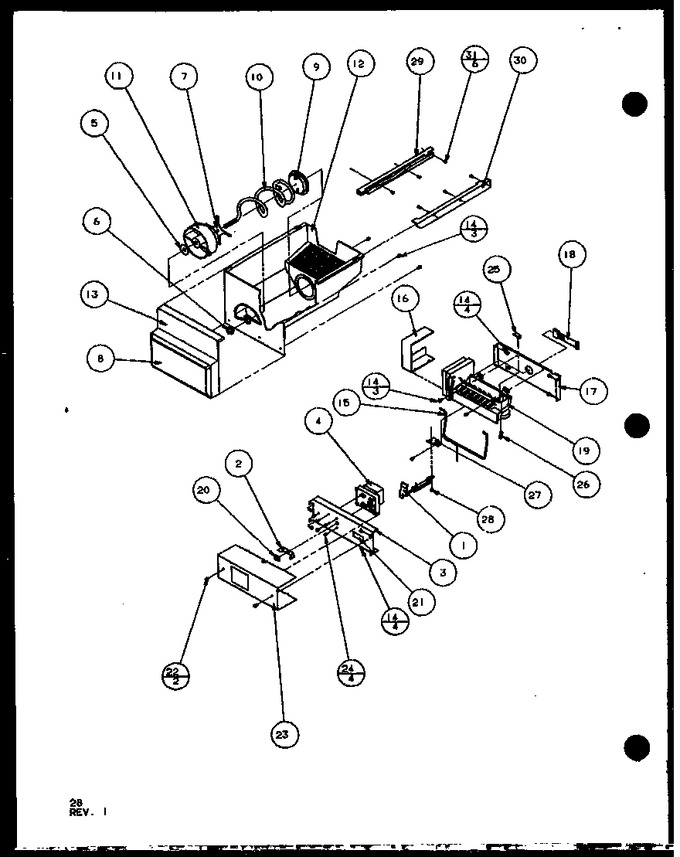 Diagram for SXD25JB (BOM: P7870107W)