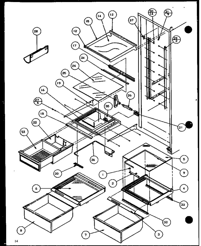 Diagram for SXD25JB (BOM: P7870107W)