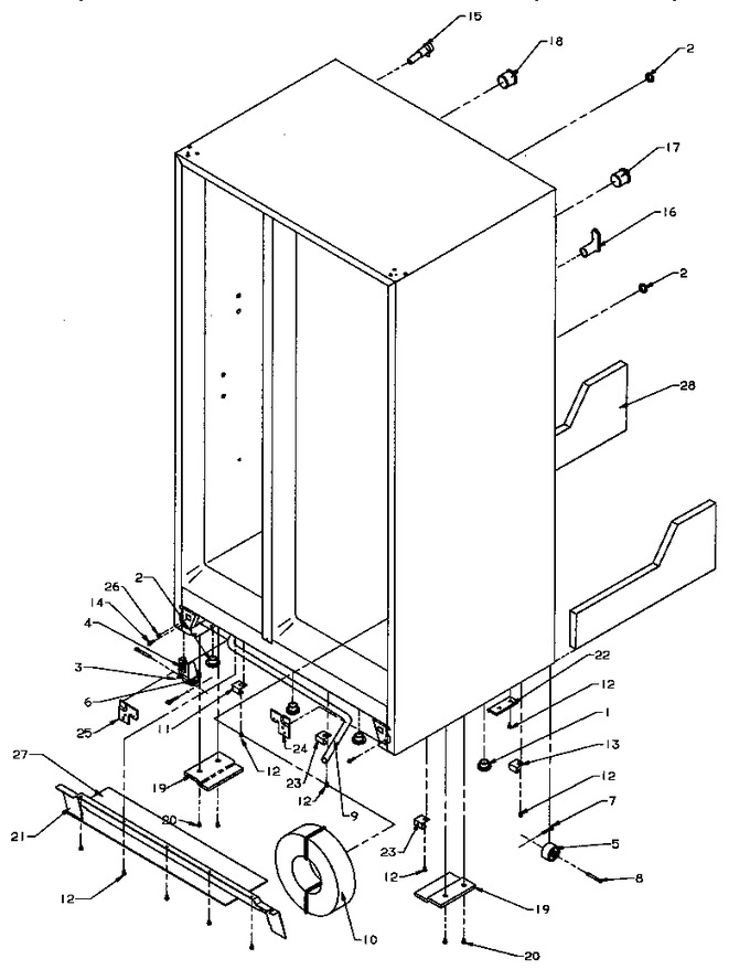Diagram for SXD22Q2W (BOM: P1181308W W)