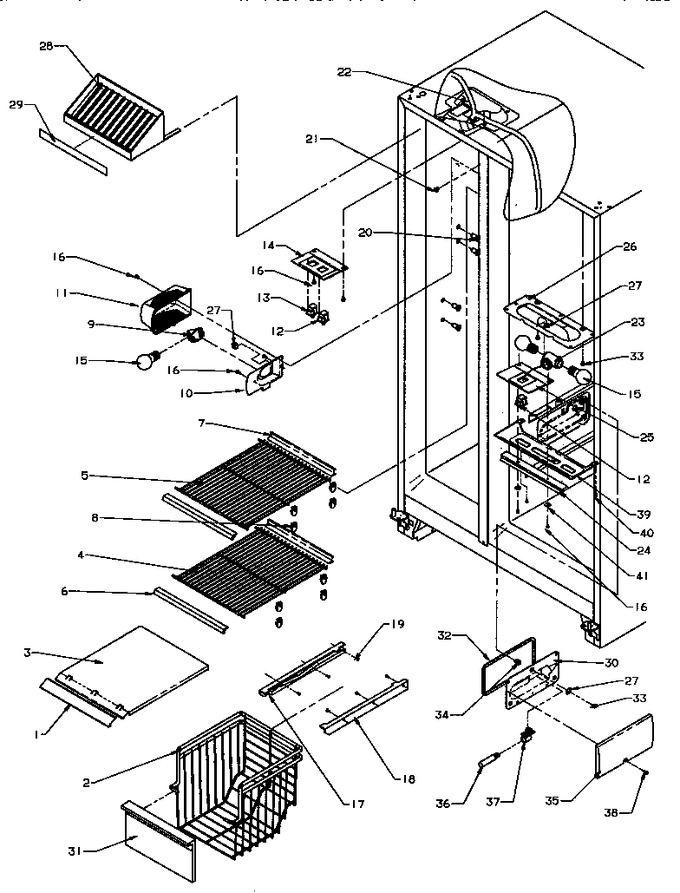 Diagram for SXD22Q2W (BOM: P1181308W W)