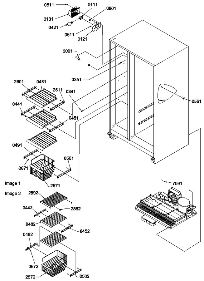 Diagram for SXD25S2W (BOM: P1303504W W)