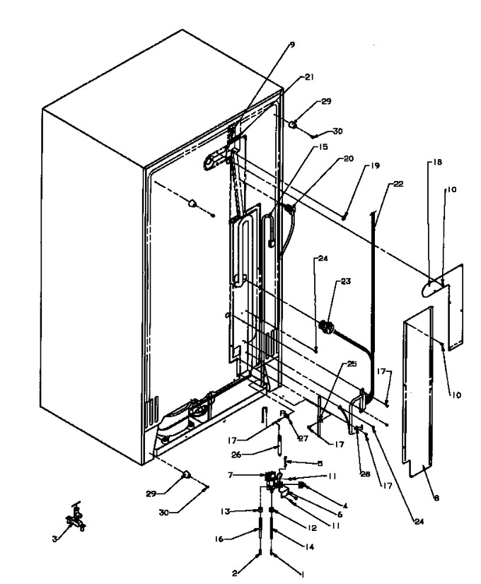 Diagram for SXD25NP2E (BOM: P1162433W E)