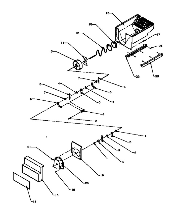 Diagram for SXD25NP2W (BOM: P1162428W W)