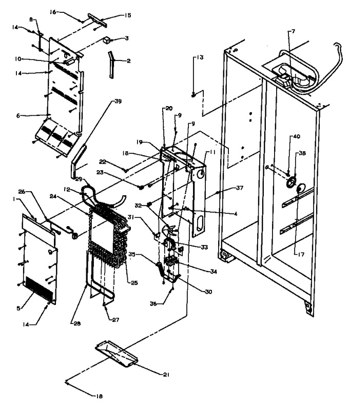 Diagram for SXD25NP2E (BOM: P1162433W E)