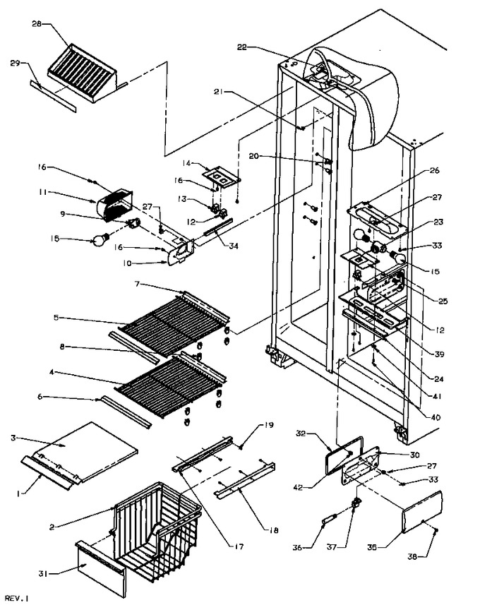 Diagram for SXD25NP2E (BOM: P1162433W E)