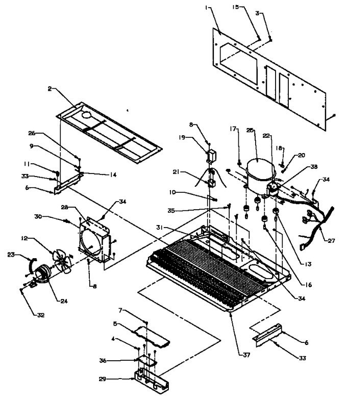 Diagram for SXD25NP2E (BOM: P1162433W E)