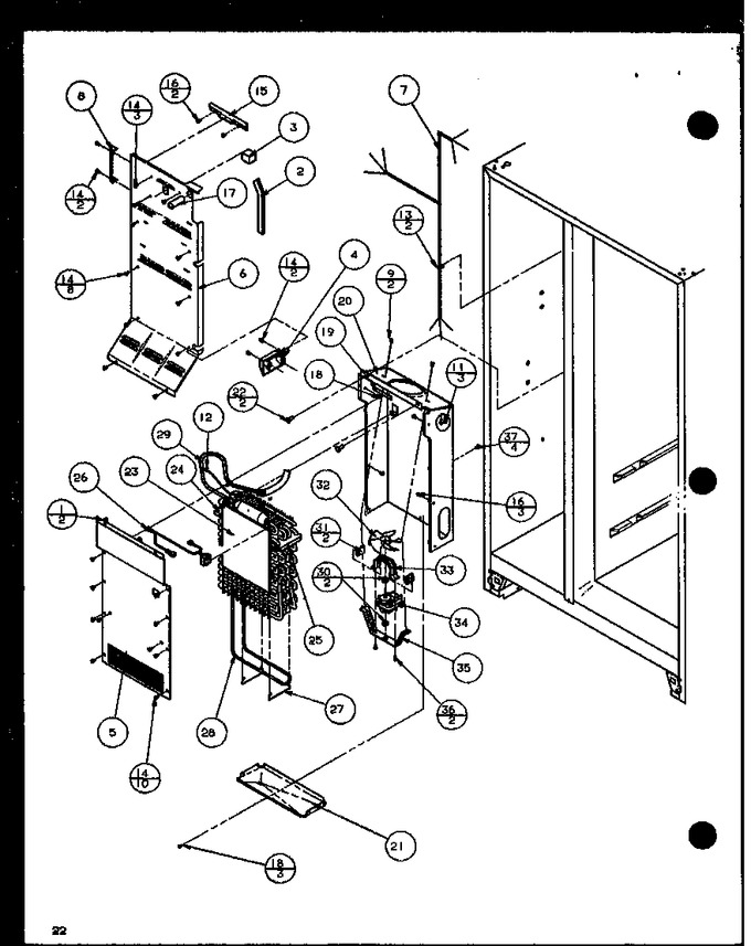 Diagram for SXD25J (BOM: P1116401W)