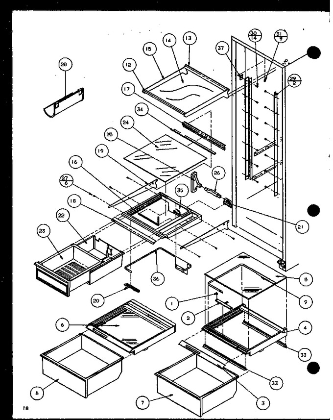 Diagram for SXD25J (BOM: P1116401W)