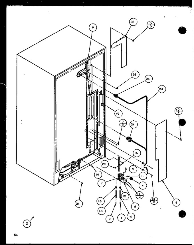 Diagram for SXD25JB (BOM: P1116403W)