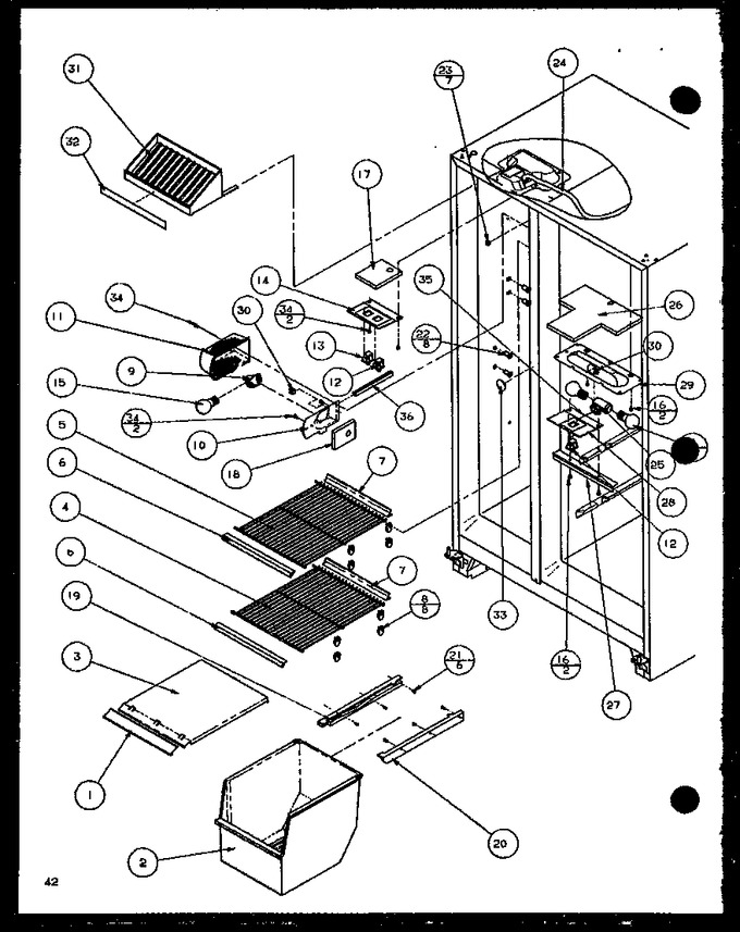 Diagram for SXD25JB (BOM: P1116403W)