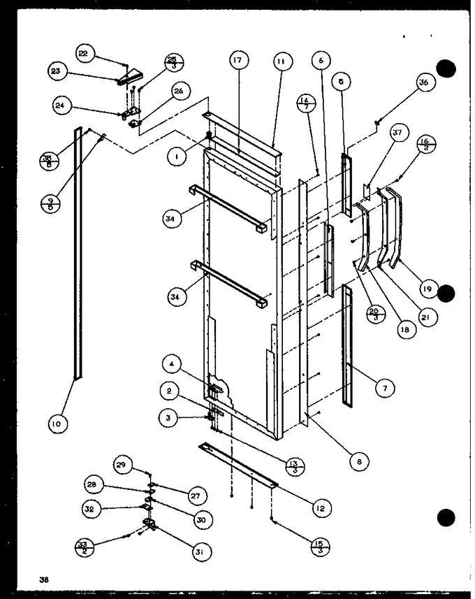Diagram for SXD25JB (BOM: P1116403W)