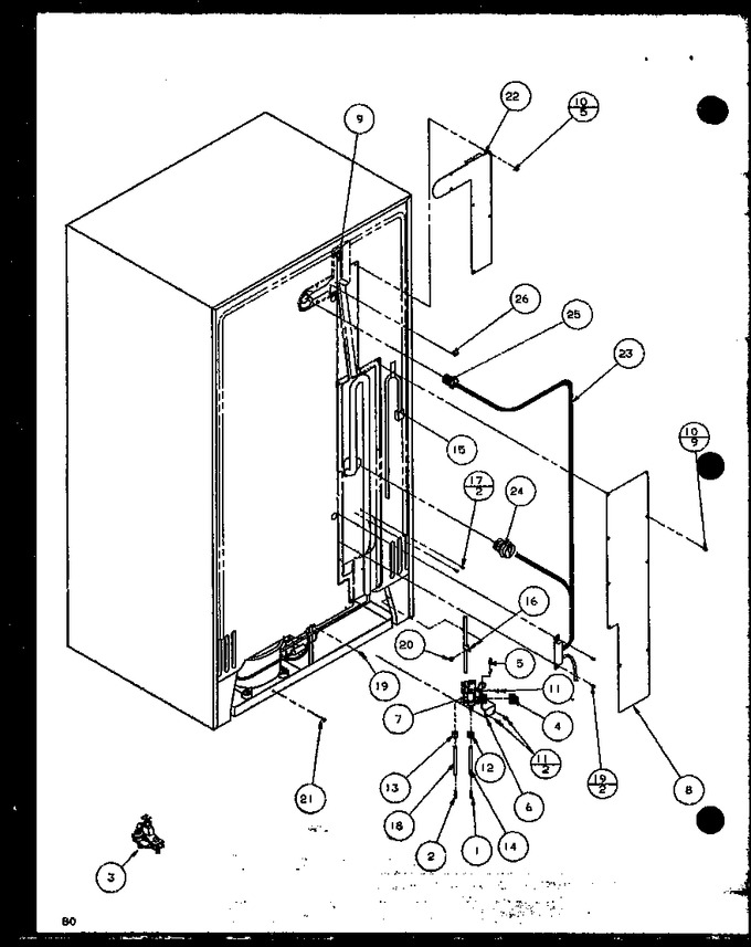 Diagram for SXD25JP (BOM: P1116405W)