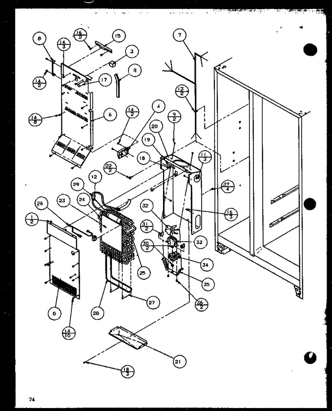 Diagram for SXD25JP (BOM: P1116405W)
