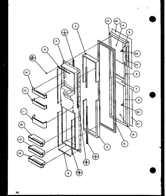 Diagram for SXD25JP (BOM: P1116405W)