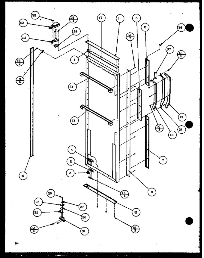 Diagram for SXD25JP (BOM: P1116405W)