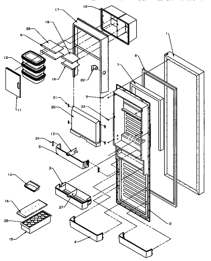 Diagram for SXD25QA3W (BOM: P1181324W W)