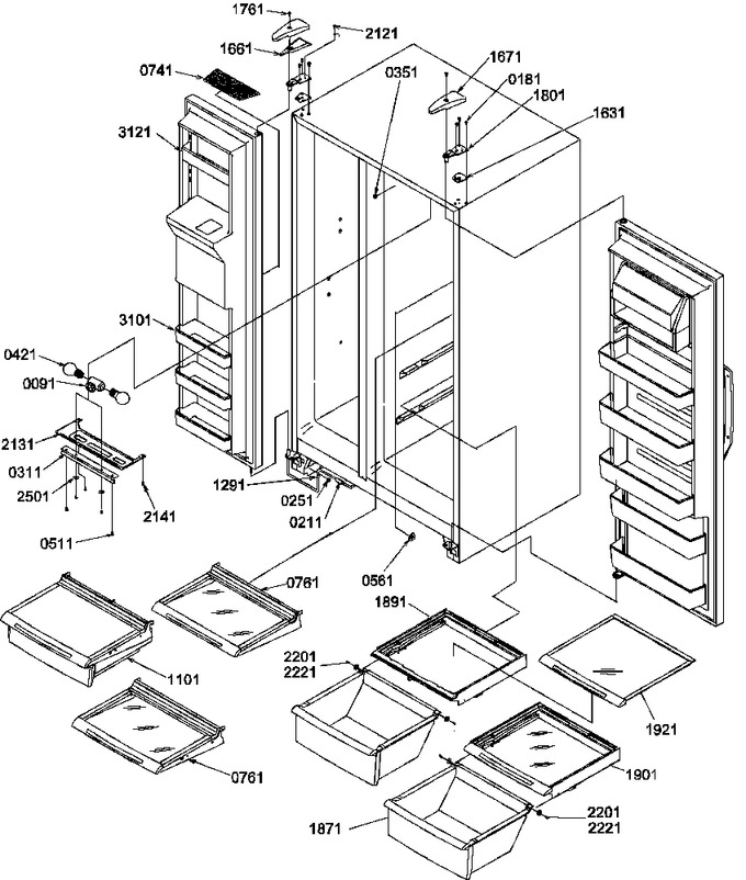 Diagram for SXD25S2W (BOM: P1190421W W)