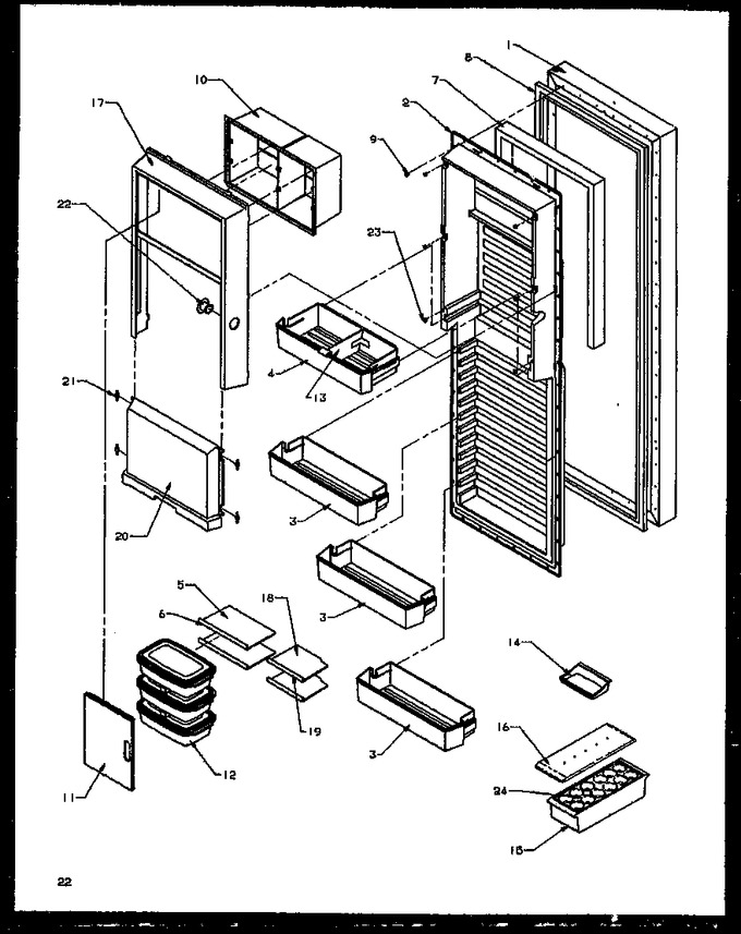 Diagram for SXD27NW (BOM: P1162411W W)