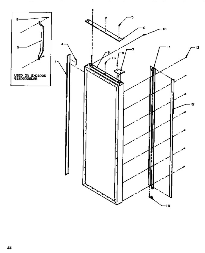 Diagram for SXD520SL (BOM: P1182401W L)