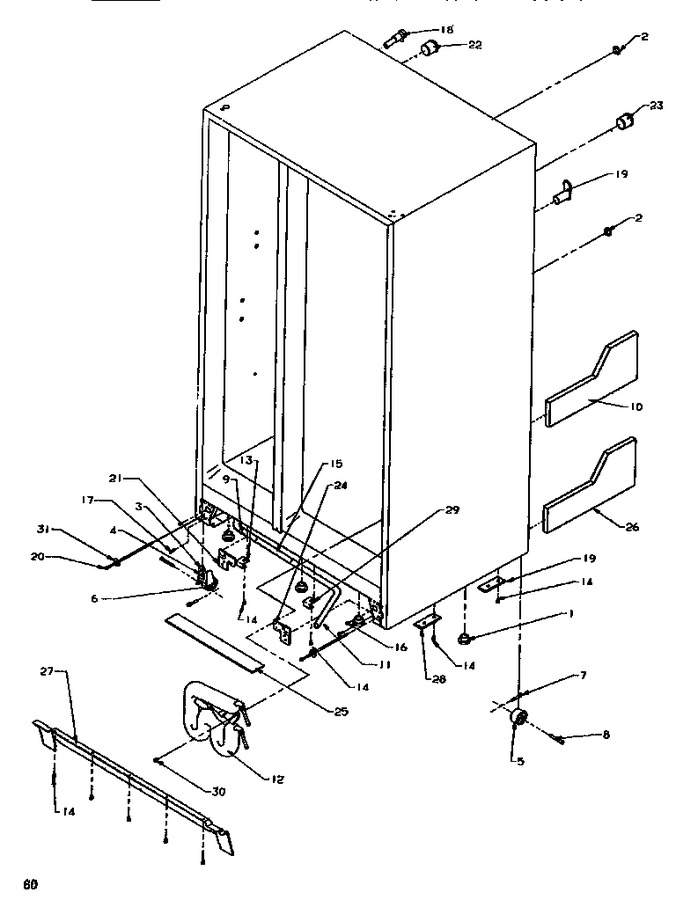 Diagram for SXD520SL (BOM: P1182401W L)
