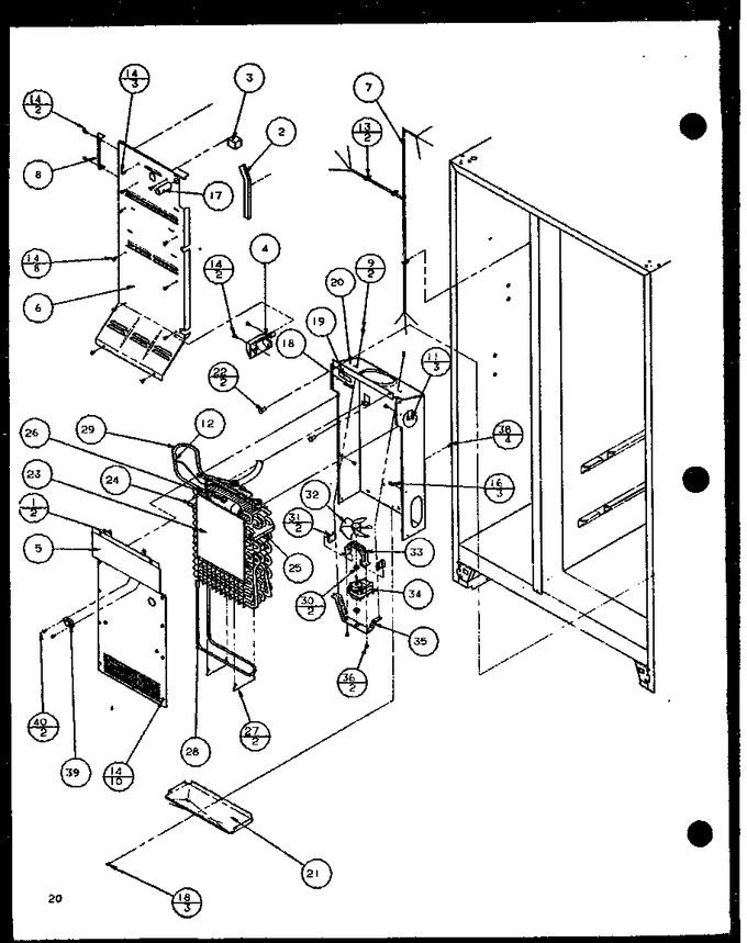 Diagram for SXDE25JB (BOM: P7870130W)