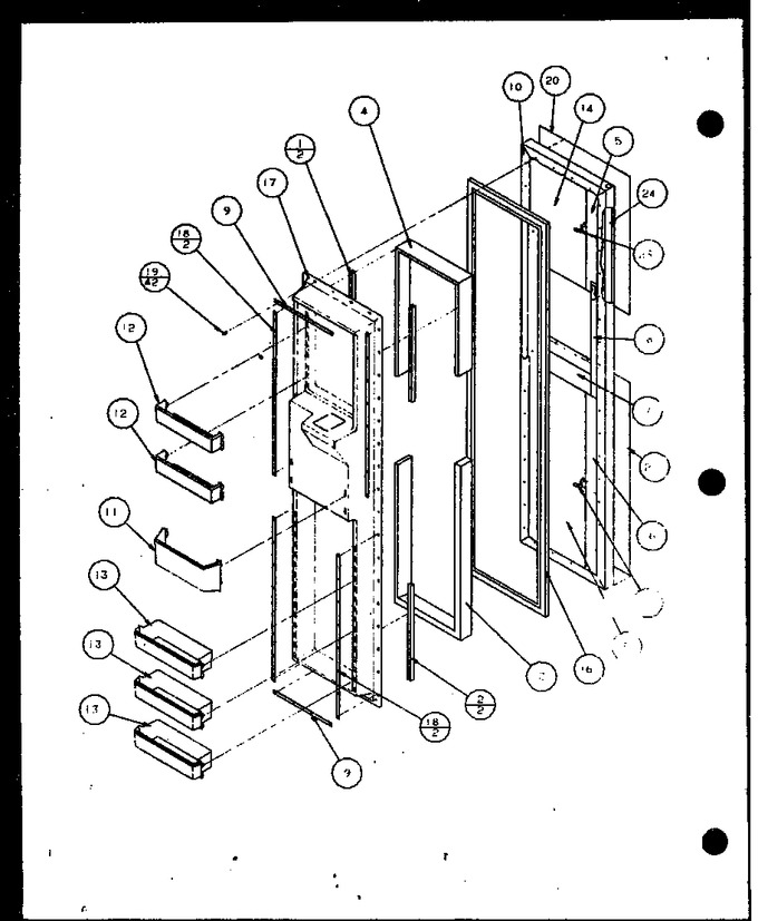 Diagram for SXDE25JB (BOM: P7870130W)