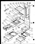 Diagram for 12 - Ref Shelving And Drawers
