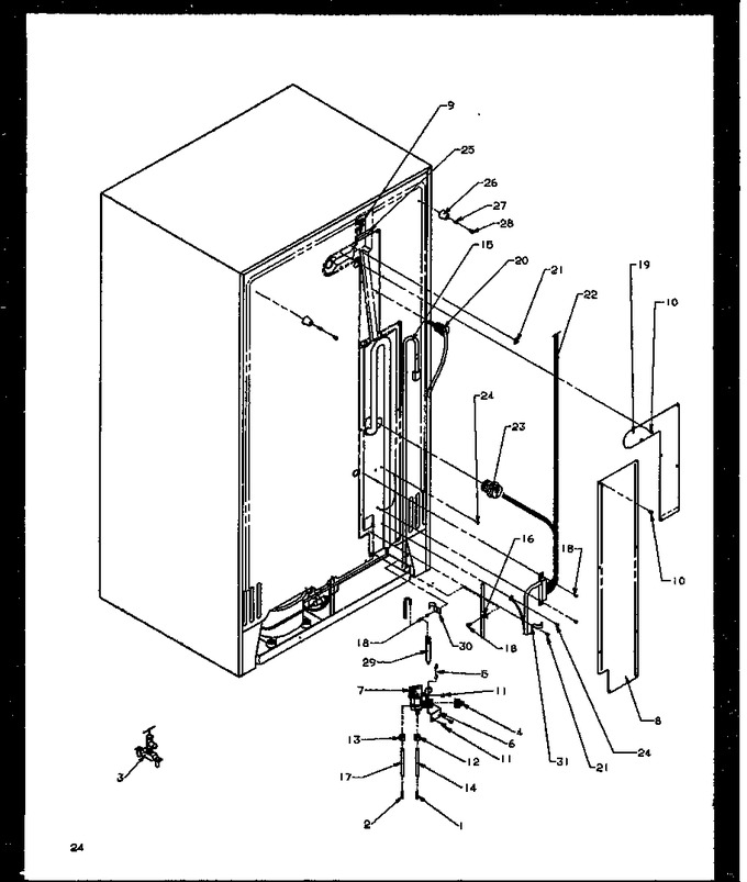 Diagram for SXDE27NPE (BOM: P1162207W E)
