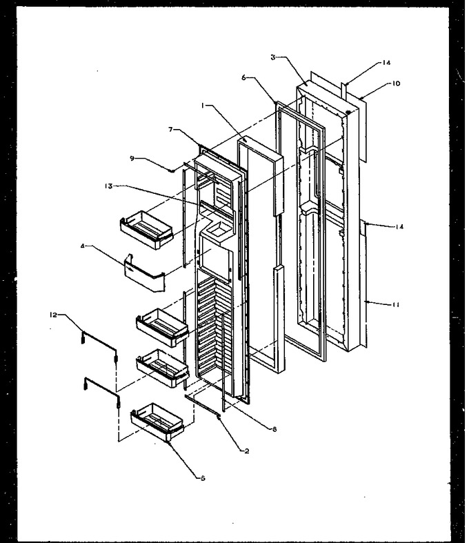 Diagram for SXDE27NPE (BOM: P1162207W E)