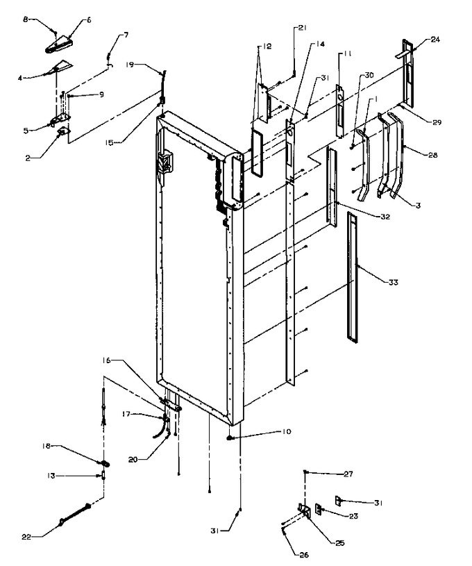 Diagram for SXDE27QW (BOM: P1162208W W)