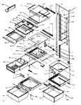 Diagram for 13 - Ref Shelving And Drawers