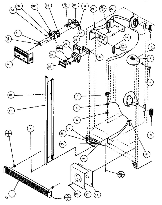 Diagram for SXDE522K (BOM: P1109902W)