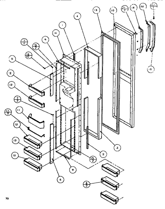 Diagram for SXDE522K (BOM: P1109902W)