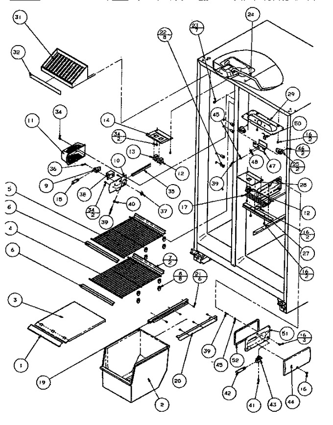 Diagram for SXDE522K (BOM: P1109902W)