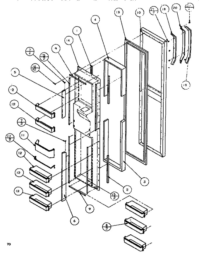 Diagram for SXDE526M (BOM: P1164001W)
