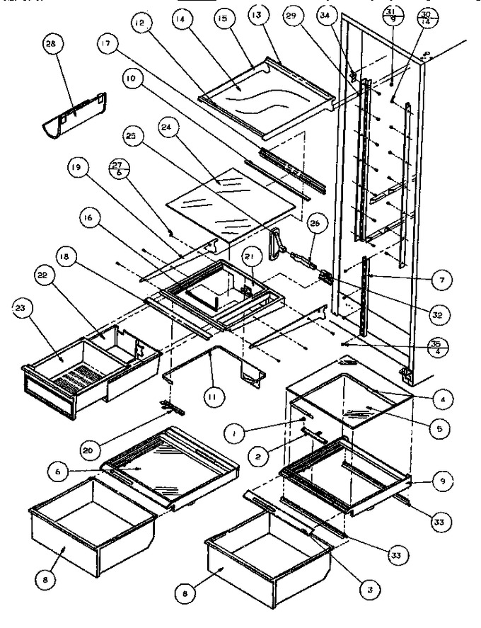 Diagram for SXDE526M (BOM: P1164001W)