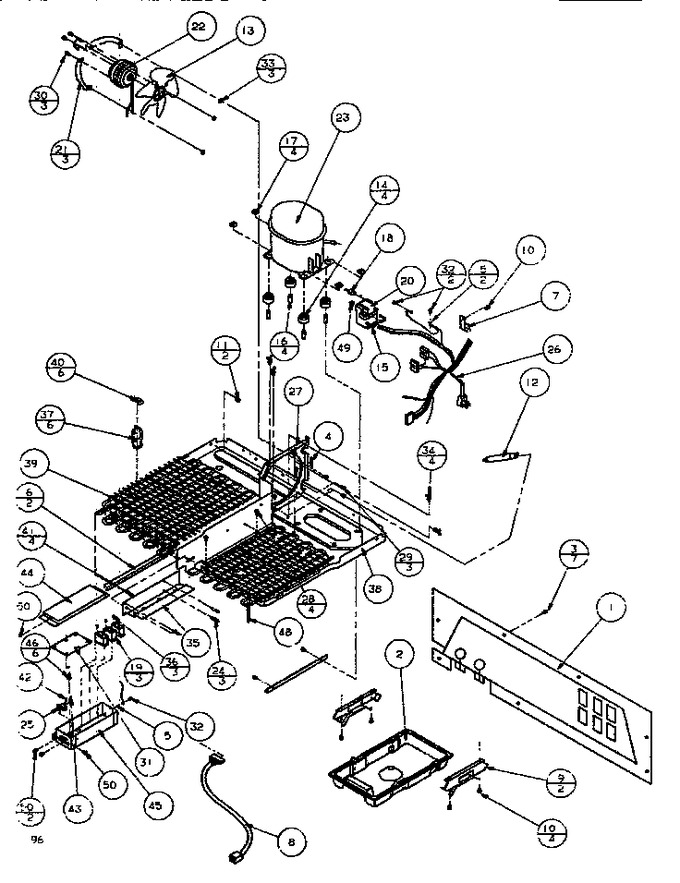 Diagram for SXDE526M (BOM: P1164001W)