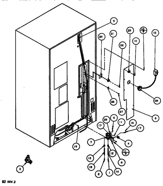 Diagram for SXDT526J (BOM: P7845302W)