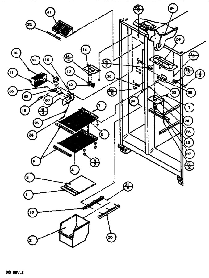 Diagram for SXDT526J (BOM: P7845302W)