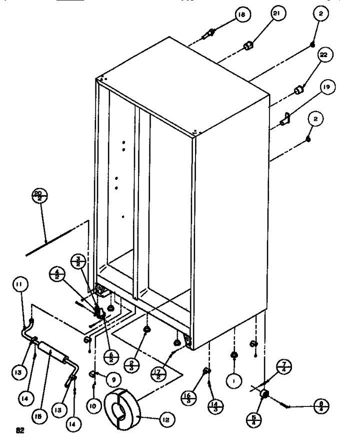 Diagram for SXDT522M (BOM: P1164201W)