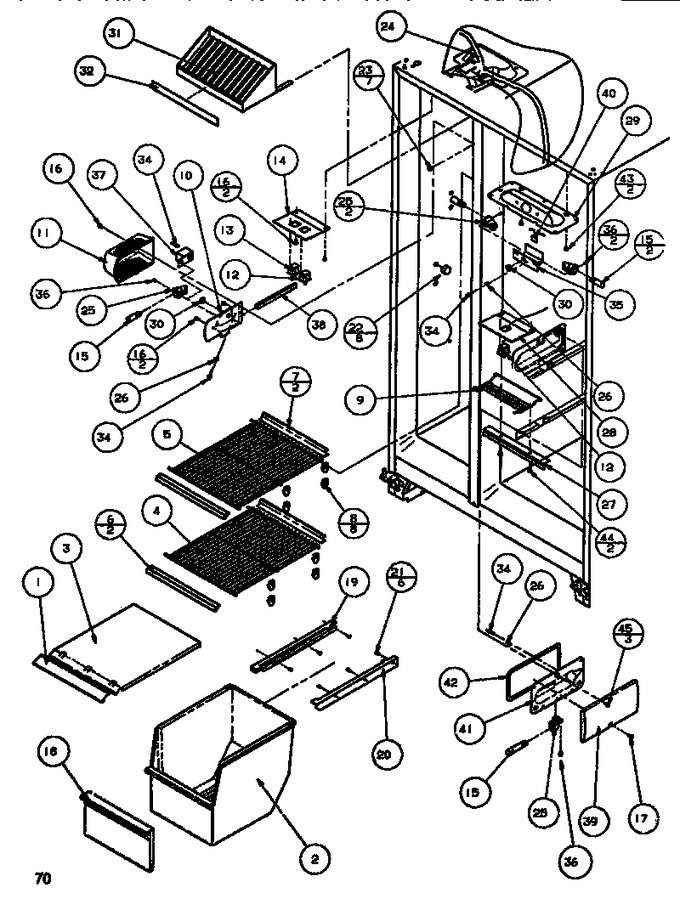 Diagram for SXDT522M (BOM: P1164201W)