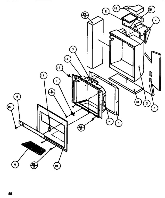 Diagram for SXDT522M (BOM: P1164201W)