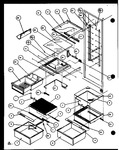 Diagram for 09 - Ref Shelving And Draweres
