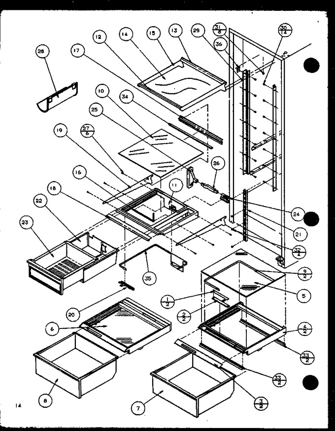 Diagram for SZ22MBL (BOM: P1120609W L)