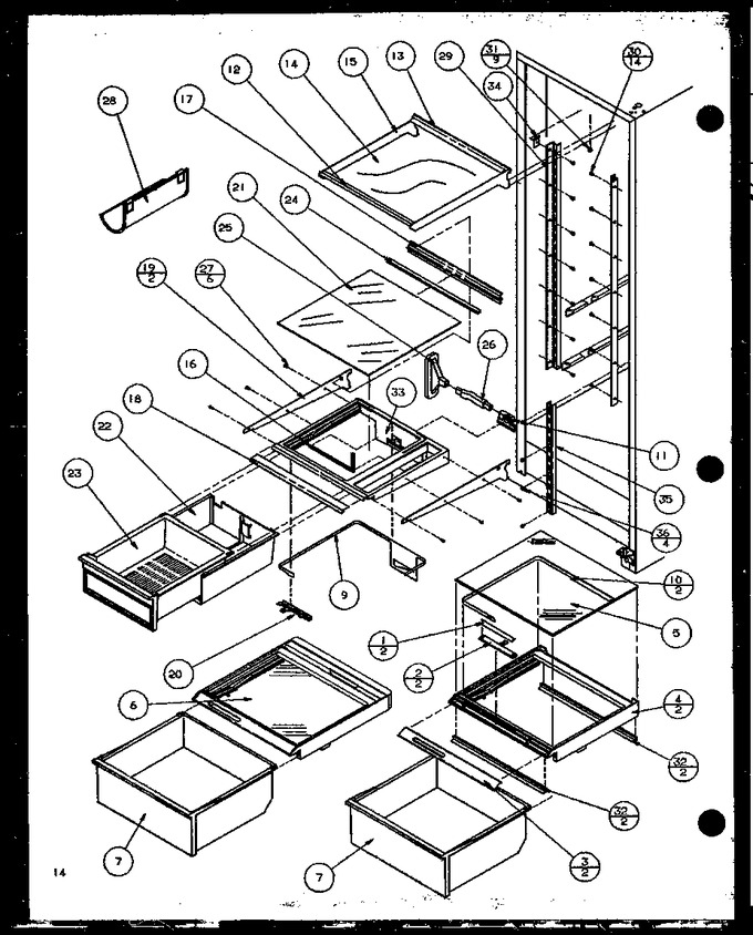 Diagram for SZ25M2L (BOM: P1154903W L)